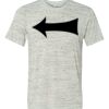 White Marble Unisex Poly-Cotton Short-Sleeve T-Shirt Thumbnail