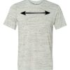 White Marble Unisex Poly-Cotton Short-Sleeve T-Shirt Thumbnail