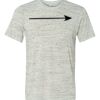 White Marble Unisex Poly-Cotton Short-Sleeve T-Shirt Thumbnail