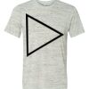 White Marble Unisex Poly-Cotton Short-Sleeve T-Shirt Thumbnail