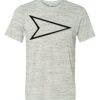 White Marble Unisex Poly-Cotton Short-Sleeve T-Shirt Thumbnail