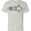 White Marble Unisex Poly-Cotton Short-Sleeve T-Shirt Thumbnail