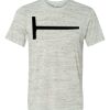 White Marble Unisex Poly-Cotton Short-Sleeve T-Shirt Thumbnail