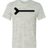 White Marble Unisex Poly-Cotton Short-Sleeve T-Shirt Thumbnail