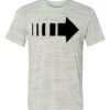 White Marble Unisex Poly-Cotton Short-Sleeve T-Shirt Thumbnail