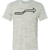 White Marble Unisex Poly-Cotton Short-Sleeve T-Shirt Thumbnail