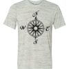White Marble Unisex Poly-Cotton Short-Sleeve T-Shirt Thumbnail