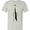 White Marble Unisex Poly-Cotton Short-Sleeve T-Shirt Thumbnail