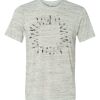White Marble Unisex Poly-Cotton Short-Sleeve T-Shirt Thumbnail