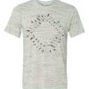 White Marble Unisex Poly-Cotton Short-Sleeve T-Shirt Thumbnail