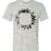 White Marble Unisex Poly-Cotton Short-Sleeve T-Shirt Thumbnail