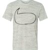 White Marble Unisex Poly-Cotton Short-Sleeve T-Shirt Thumbnail