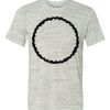 White Marble Unisex Poly-Cotton Short-Sleeve T-Shirt Thumbnail