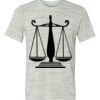 White Marble Unisex Poly-Cotton Short-Sleeve T-Shirt Thumbnail