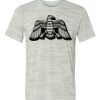 White Marble Unisex Poly-Cotton Short-Sleeve T-Shirt Thumbnail