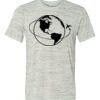 White Marble Unisex Poly-Cotton Short-Sleeve T-Shirt Thumbnail