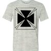 White Marble Unisex Poly-Cotton Short-Sleeve T-Shirt Thumbnail