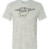 White Marble Unisex Poly-Cotton Short-Sleeve T-Shirt Thumbnail