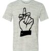White Marble Unisex Poly-Cotton Short-Sleeve T-Shirt Thumbnail