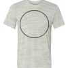 White Marble Unisex Poly-Cotton Short-Sleeve T-Shirt Thumbnail