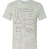 White Marble Unisex Poly-Cotton Short-Sleeve T-Shirt Thumbnail