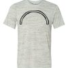 White Marble Unisex Poly-Cotton Short-Sleeve T-Shirt Thumbnail