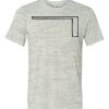 White Marble Unisex Poly-Cotton Short-Sleeve T-Shirt Thumbnail