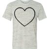 White Marble Unisex Poly-Cotton Short-Sleeve T-Shirt Thumbnail