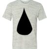 White Marble Unisex Poly-Cotton Short-Sleeve T-Shirt Thumbnail