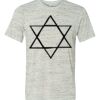 White Marble Unisex Poly-Cotton Short-Sleeve T-Shirt Thumbnail