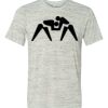 White Marble Unisex Poly-Cotton Short-Sleeve T-Shirt Thumbnail