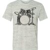 White Marble Unisex Poly-Cotton Short-Sleeve T-Shirt Thumbnail