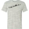 White Marble Unisex Poly-Cotton Short-Sleeve T-Shirt Thumbnail