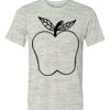 White Marble Unisex Poly-Cotton Short-Sleeve T-Shirt Thumbnail