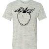 White Marble Unisex Poly-Cotton Short-Sleeve T-Shirt Thumbnail