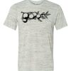 White Marble Unisex Poly-Cotton Short-Sleeve T-Shirt Thumbnail