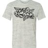 White Marble Unisex Poly-Cotton Short-Sleeve T-Shirt Thumbnail