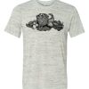 White Marble Unisex Poly-Cotton Short-Sleeve T-Shirt Thumbnail