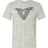 White Marble Unisex Poly-Cotton Short-Sleeve T-Shirt Thumbnail