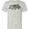 White Marble Unisex Poly-Cotton Short-Sleeve T-Shirt Thumbnail