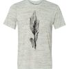 White Marble Unisex Poly-Cotton Short-Sleeve T-Shirt Thumbnail