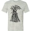 White Marble Unisex Poly-Cotton Short-Sleeve T-Shirt Thumbnail