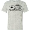White Marble Unisex Poly-Cotton Short-Sleeve T-Shirt Thumbnail