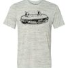 White Marble Unisex Poly-Cotton Short-Sleeve T-Shirt Thumbnail