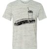 White Marble Unisex Poly-Cotton Short-Sleeve T-Shirt Thumbnail