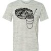 White Marble Unisex Poly-Cotton Short-Sleeve T-Shirt Thumbnail