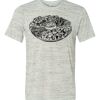 White Marble Unisex Poly-Cotton Short-Sleeve T-Shirt Thumbnail