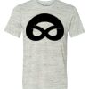 White Marble Unisex Poly-Cotton Short-Sleeve T-Shirt Thumbnail