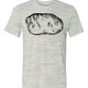 White Marble Unisex Poly-Cotton Short-Sleeve T-Shirt Thumbnail