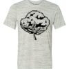 White Marble Unisex Poly-Cotton Short-Sleeve T-Shirt Thumbnail